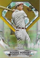 2022 Topps Chrome Update Series - Diamond Greats Chrome #DGC-72 Rogers Hornsby