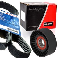 Bosch 6PK1760 Keilrippenriemen + Rolle FüR Ford Escort VI Fiesta V KA 1.3