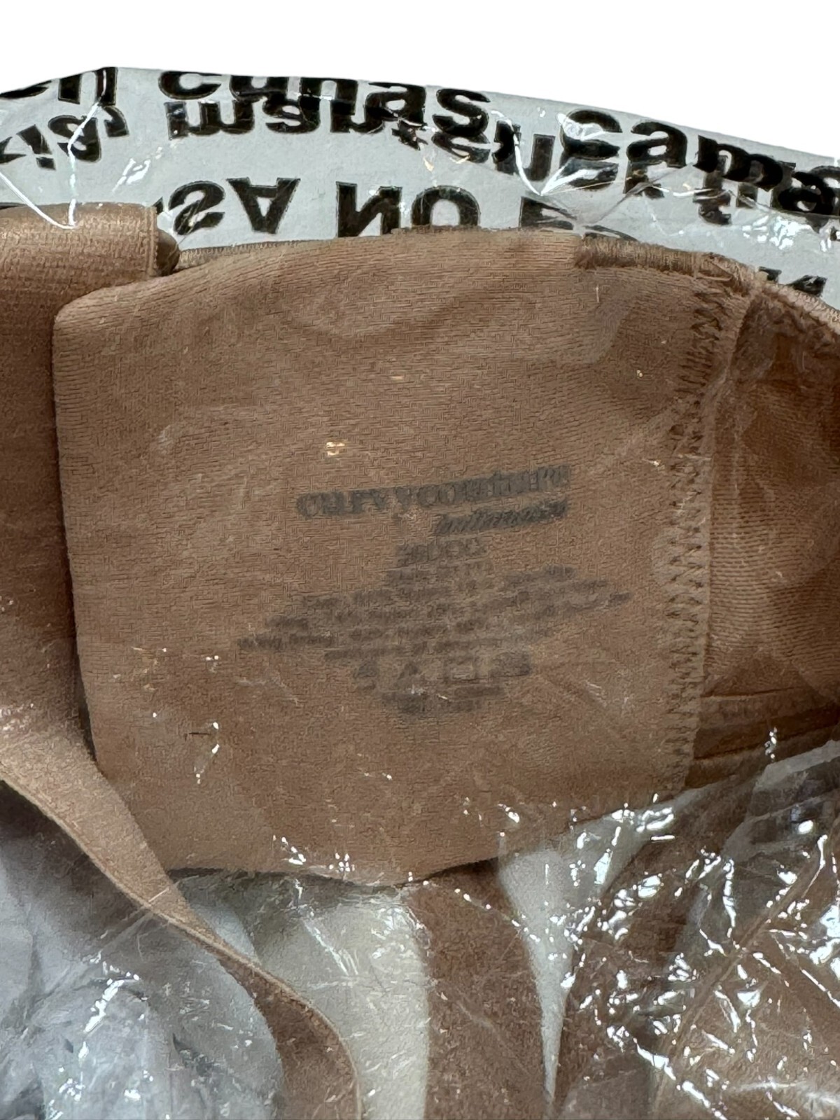 Curvy Couture Women's Smooth Strapless Multi-Way Bra Black Smooth Lace 36DDD New