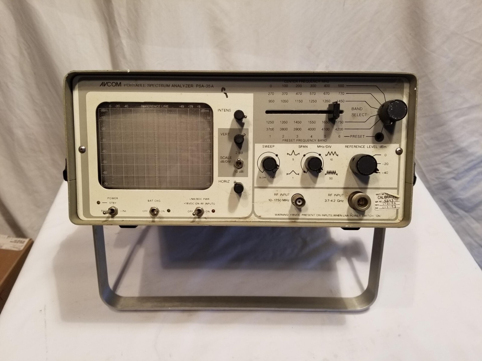 adcom-psa-35a-portable-spectrum-analyzer-ebay