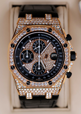 Audemars Piguet Royal Oak Offshore 42mm Rose Gold Diamonds 26067OR