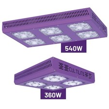LED Grow Cultilite Antares 360W 540W Indoor COB+SMD Doppio Spettro Piante Pro