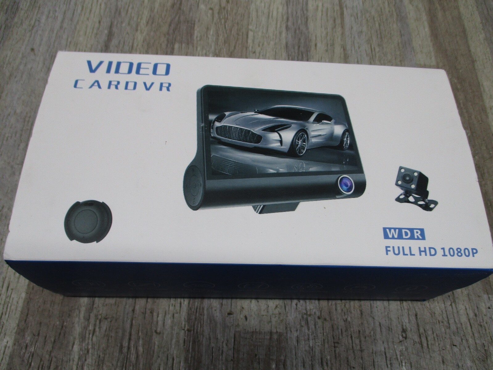 Cámara Wi-Fi* para auto (DVR) Full HD con WDR, G-Sensor