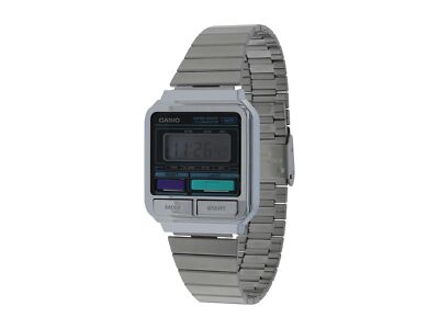 Casio A120WE-1A NEW Unisex Watch Stainless Steel Band Digital Display