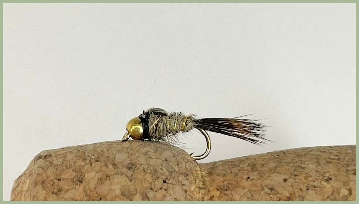 30 Gold Head Trout Flies - Mixed Nymph Assortment In Sizes 10 & 12 For Fly Fishing
