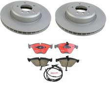 Bmw 545i E60 Brembo Front Brake Pad Set Zimmerman Oem Front Rotor Set