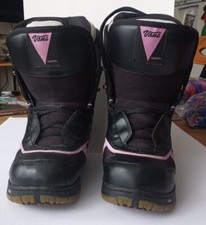 Vans Mantra Black/Pink Piping Womens Snowboar...