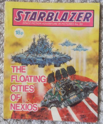 STARBLAZER No. 99 The Floating Cities of Nexios.