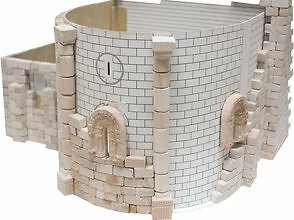 Mulino Della Mancha Spagna Sec. XVI Pcs 1250 Kit 1:125 Model 1255 AEDES ARS - Immagine 3 di 4