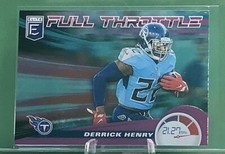 Derrick Henry Pink Full Throttle 2020 Panini Donruss Elite Football
