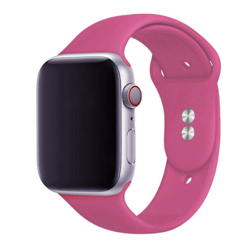 iWatch Armband Strap Soft für Apple Watch Ultra2 9 8 7 6 5 4 Series Silikon 40/49 - Bild 24 von 73