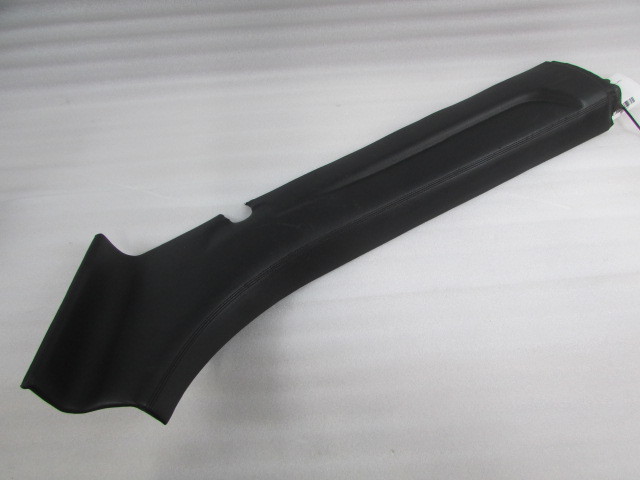 Lamborghini Gallardo RH, Right Sill Cover Panel, Black Leather, P/N 400854904F