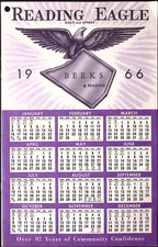 1966 Lettura Aquila Quotidiana e Domenica LETTURA PA Calendario Libretto Informazioni Locali