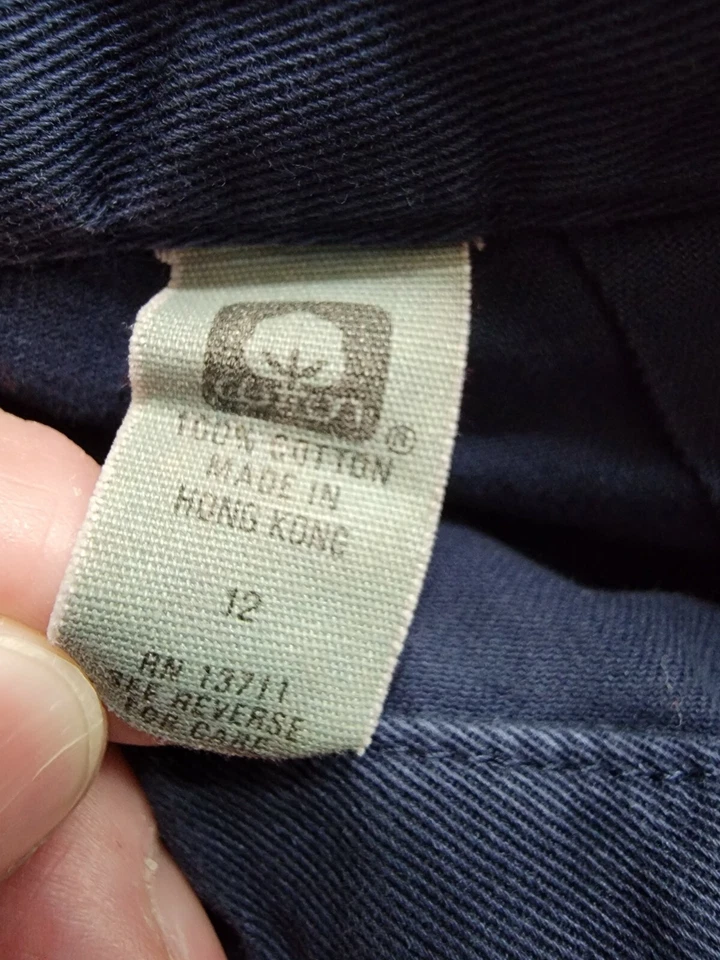 Shorts feminino Marsh Landing tamanho 12 azul - Imagem 3 de 4