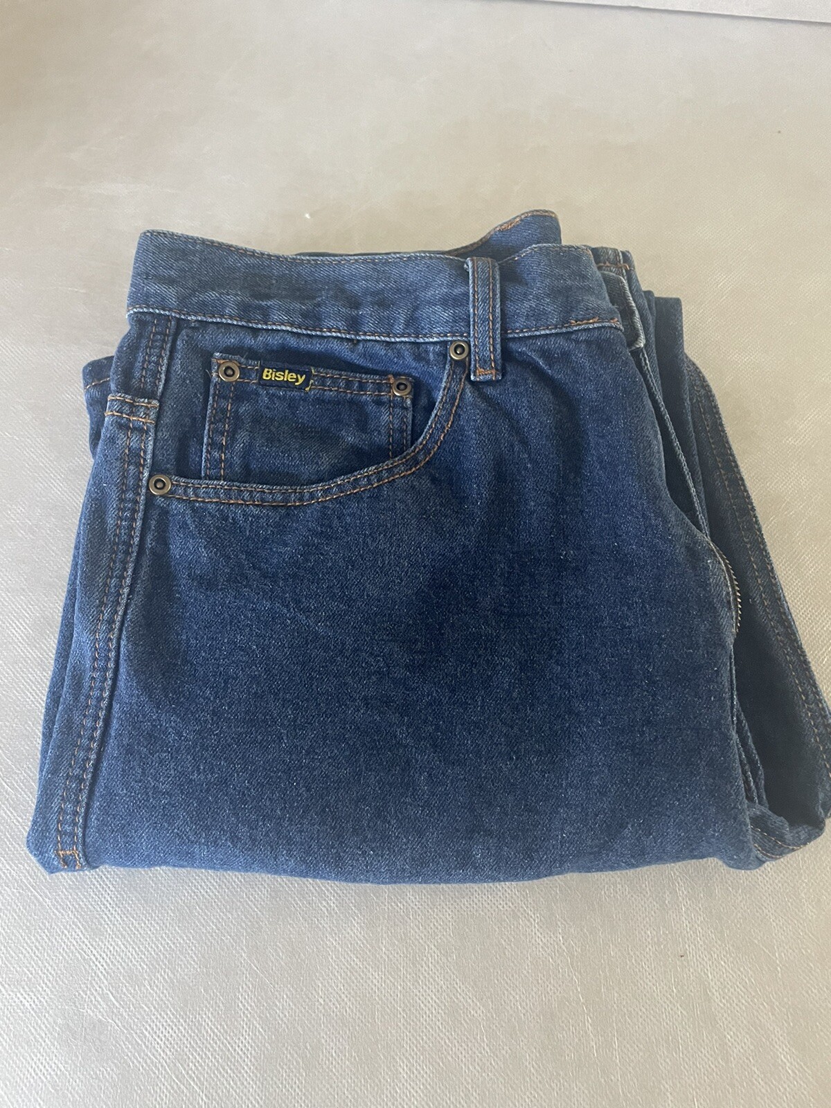 Bisley Work Denim Jeans BP6050 Rough Rider 100 Cotton YKK Zipper 5