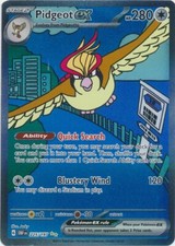 Pidgeot ex -  225/197 Special Illustration Rare Obsidian Flames on eBay
