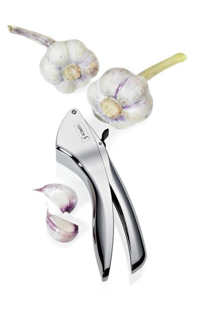 knoblauchpresse mit abstreifer