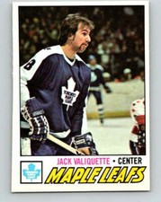 (HCW) 1977-78 O-Pee-Chee #64 Jack Valiquette  Toronto Maple Leafs V13348
