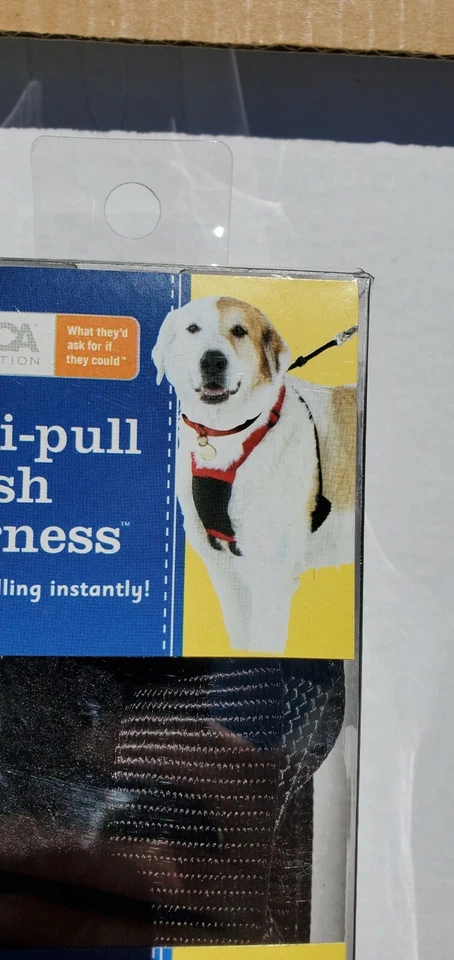 ASPCA Anti-Pull Adjustable Mesh Harness Stops Pulling Instantly - L/XL - Black - Image 3 of 3