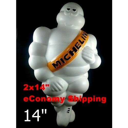 14" MICHELIN MAN FIGURKA LALKI BIBENDUM KOLEKCJONERSKA REKLAMA OPONA, DEKORACJA CIĘŻARÓWKI - Zdjęcie 54 z 101
