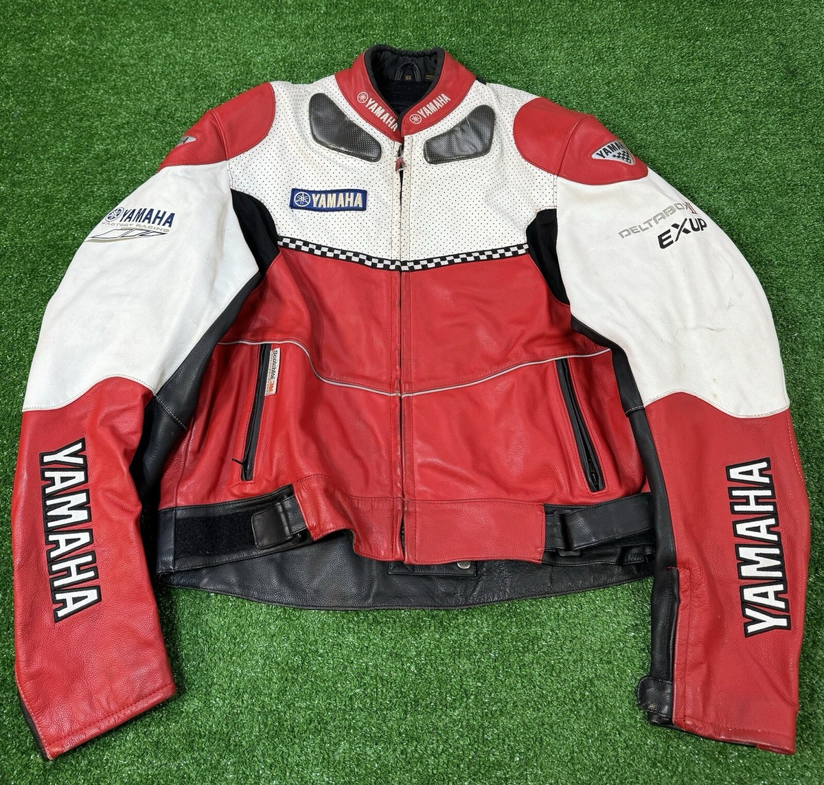 VTG Yamaha Deltabox II Exup Factory Racing Motorcycle Leather