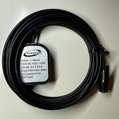GPS Antenne WICLIC Anschluss 5m für Becker - Kufatec 33826 S/N 043806
