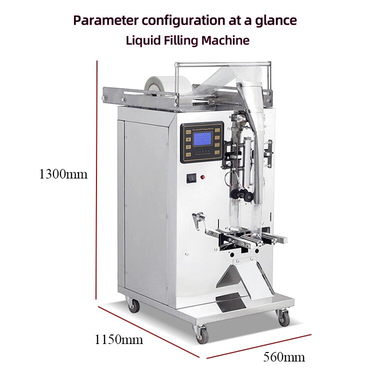 5-200ml Liquid Packaging Machine Weight Calculation Liquid Filling ...
