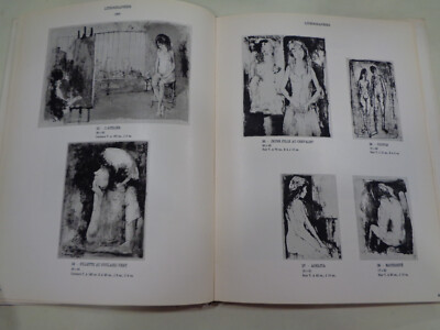 Jean Jansem - Oeuvres Graphiques Lithographs Vintage Art Book