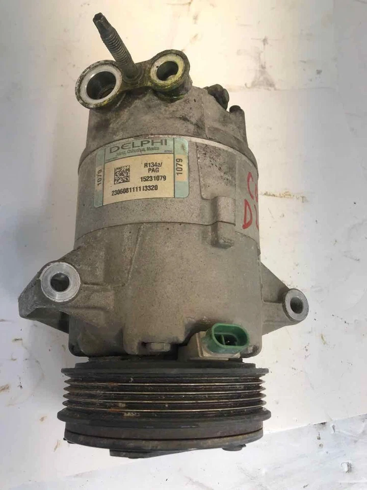 Compresor de aire acondicionado Chevrolet Malibu 07-12 con embrague solo se adapta a estilo clásico 2.2 2.4 Foto 2 de 3