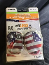NEW Dorman 13618US Replacement Keyless Remote FOB Case American Flag USA