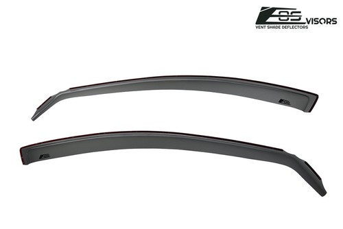 Protectores contra la lluvia para sombrilla JDM TINTADOS A HUMO en canal para Mazda 3 de 14 ups - Imagen 6 de 9