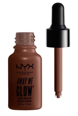 NYX Away We Glow Liquid Booster Bronzer  12,6ml -AWGLB04 Untamed-NEW DAMAGED BOX