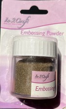 2 Craft Heat Embossing Powder Gold - Pot Sparkle Metallic Paper Crafts