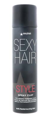 Sexy Hair Concepts Style Sexy Hair Spray Clay, 4.4 oz (Pack of 2)