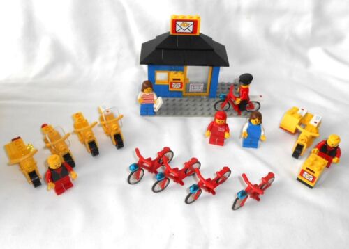 LEGO®  Lego Post Office Nr. 6689 von 1985 mit erweiteretem Fuhrpark - Foto 1 di 7