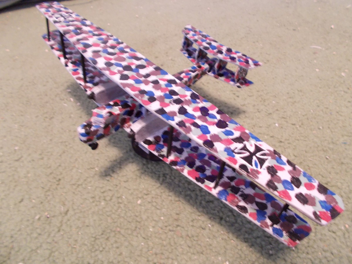 Built 1/144: German ZEPPELIN STAAKEN R VI Bomber Aircraft