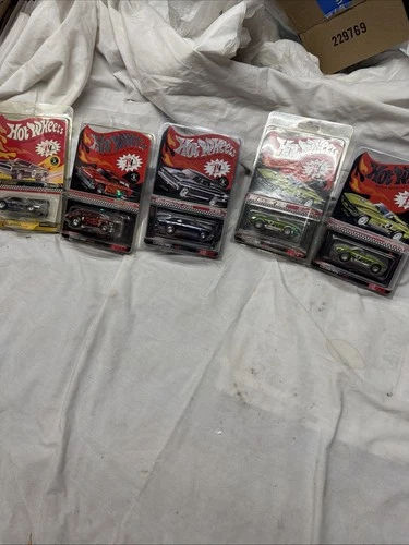 Mattel Hot Wheels Redline Club 5 Car Lot