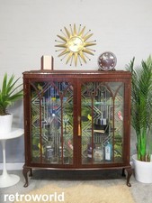 STUNNING Vintage Retro Display Gin Cocktail Drinks Cabinet Unit