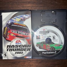 NASCAR Thunder 2002 Sony PlayStation 2 PS2 Complete With Registration Card