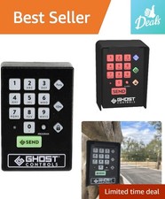 Weather-Resistant Wireless Keypad with LED Backlit for Gate Openers - Model AXWK