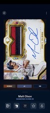 Topps Bunt Diamond Icons '25 Matt Olson Signature Iconic DIGITAL