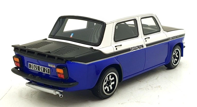 Otto Models 1/18 scale Resin OT1063 - Simca 1000 Rallye 2 SRT - Blue/White - Image 2 of 4