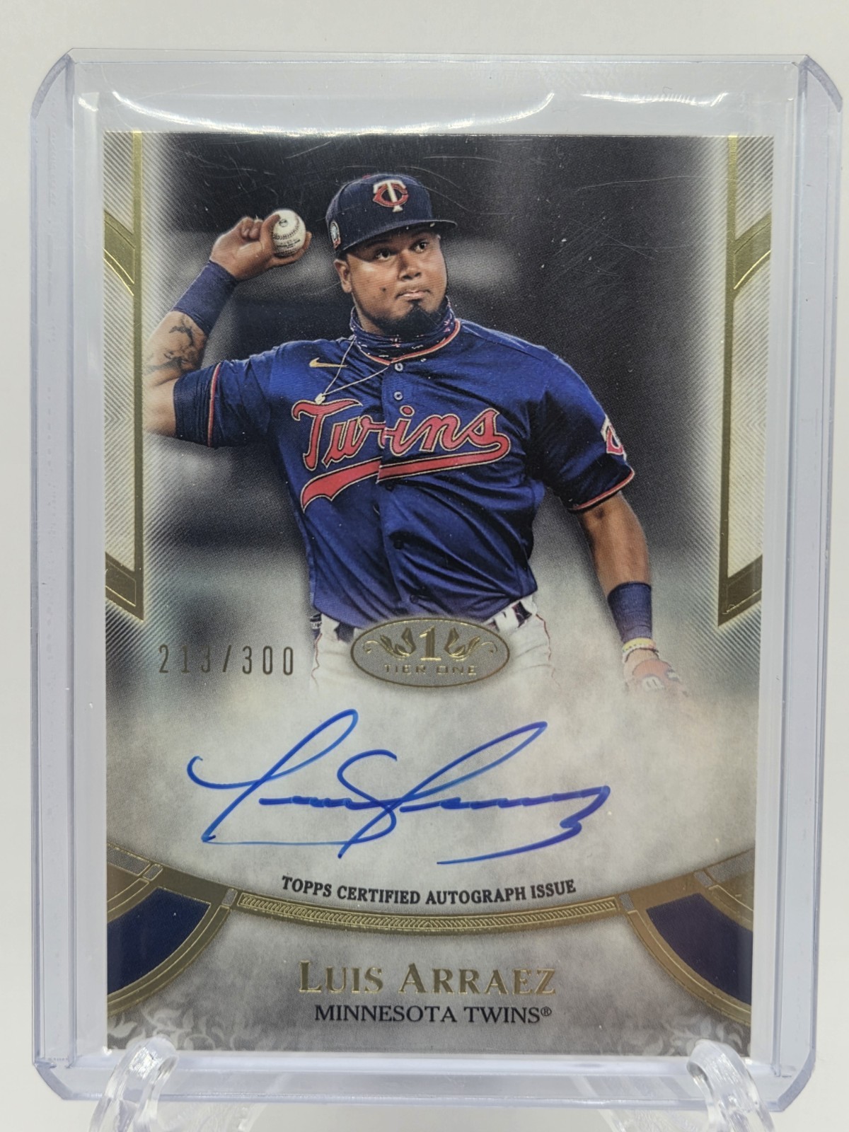 2021 Topps Tier One - Prime Performers Autographs Luis Arraez #PPA-LAR /300