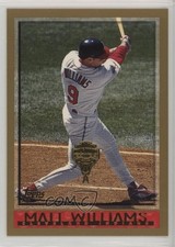 1998 Topps Inaugural Arizona Diamondbacks Matt Williams #12 0z92