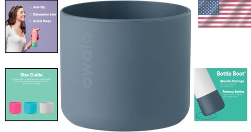Dishwasher Safe Silicone Protective Sleeve for 32 Oz Stainless Steel Bottles - Picture 2 of 7