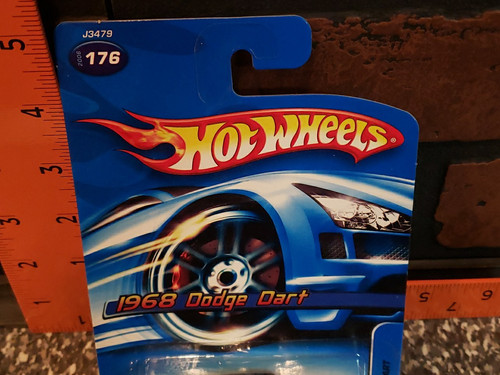 Hot Wheels 2006 Collettore #176 1968 DODGE DART Nero - Foto 2 di 6