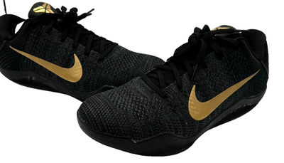 Nike Kobe 11 Elite Low 885003-994 Mens 9.5 Sneakers Cozy Gold