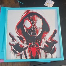 Spider-Man Marvel Universe Unframed Wall Art 3D Printed Textured Hueforge Framed