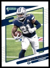 Ezekiel Elliott 2021 Donruss #188 Texans NFL READ FREE SHIPPING AutographDen