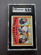 1972 TOPPS #761 Rookie Star’s BenOglivie, Ron Cey, Bernie Williams  SGC 5.5  EX+